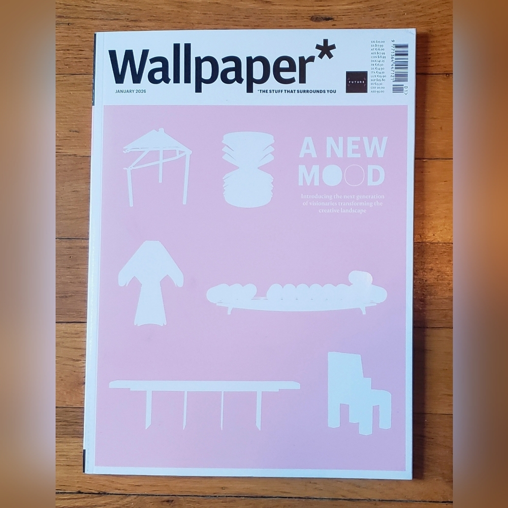 Wallpaper Magazine January 2026 Design Architecture & Style Publication NEW